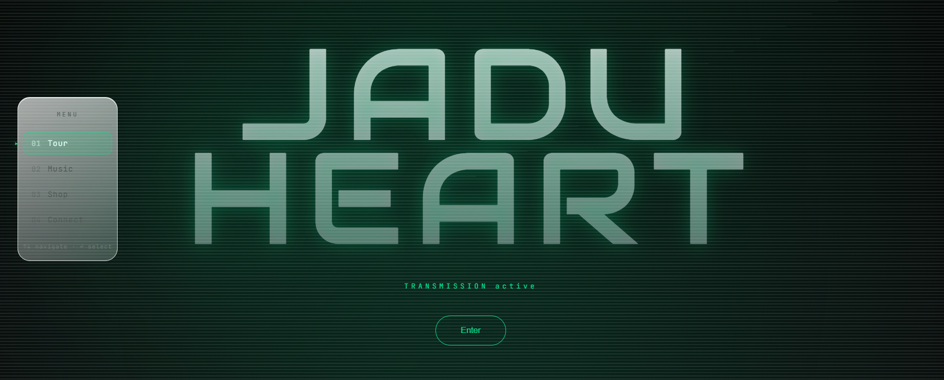 Jadu Heart Landing Page