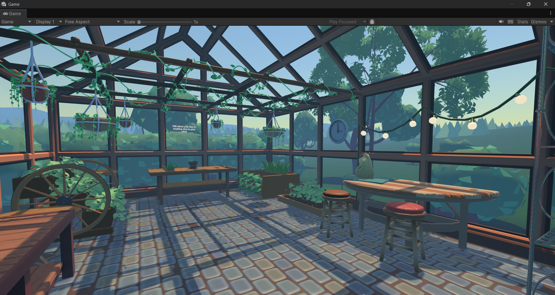 Inside the Verdant Echoes greenhouse